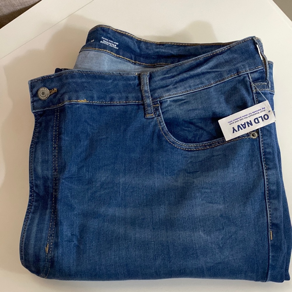 Old Navy Extra High Rise Rockstar Skinny Jeans NWT
